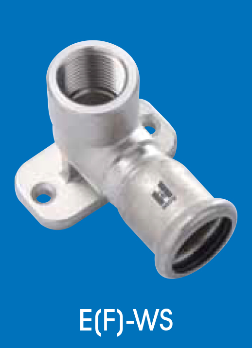 Hoto Press Fit Stainless Steel Fittings Series 90 Female Water Tap