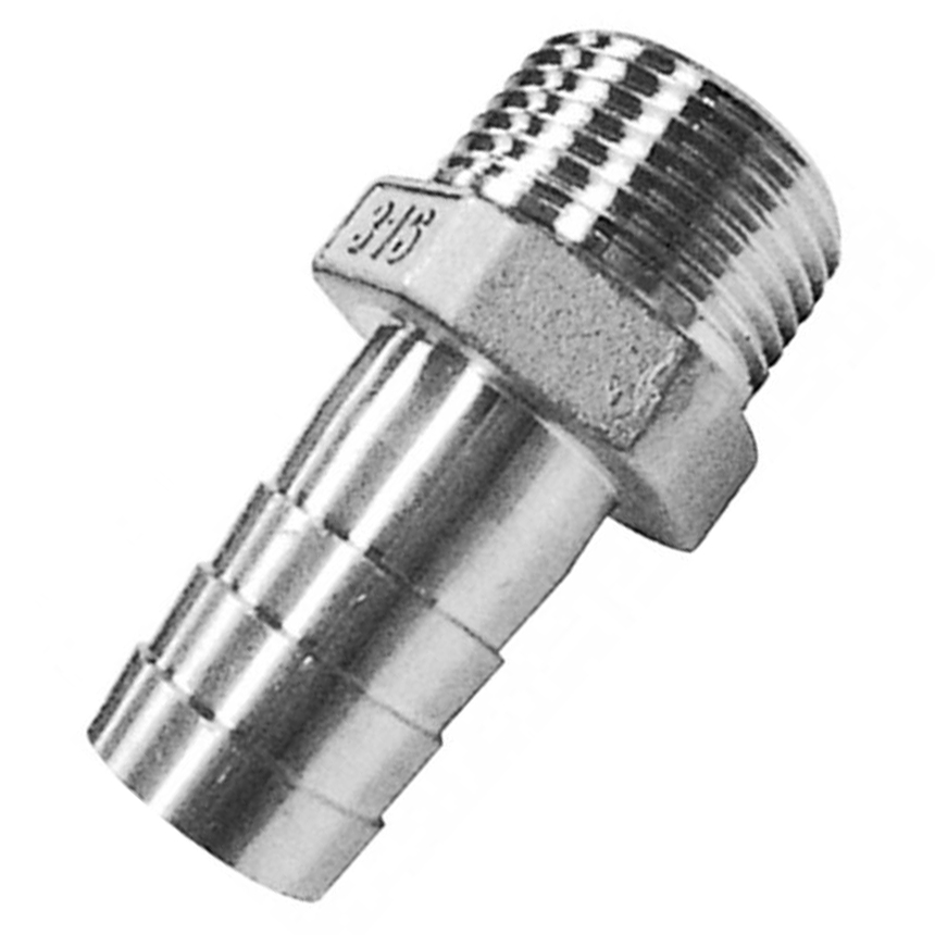 Alfran Nipple Hose Stainless Steel SS Fitting • Plumbing Supplier Malaysia