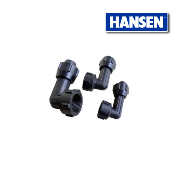 Hansen HDPE Fittings Nylon 6 Series - Female Thread Elbow