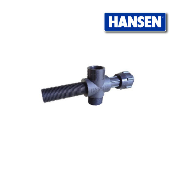 Hansen HDPE Fittings Nylon 6 Series - Male Cross Tee