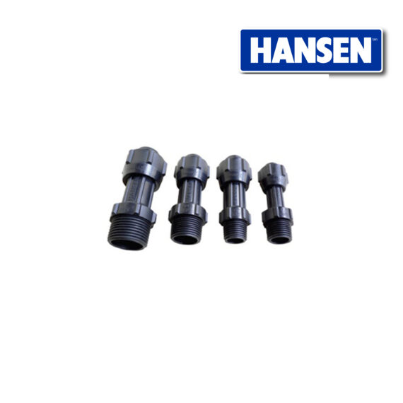 Hansen HDPE Fittings Nylon 6 Series - Male Thread Adaptor