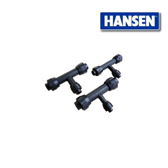 Hansen HDPE Fittings Nylon 6 Series - Reducing Tee