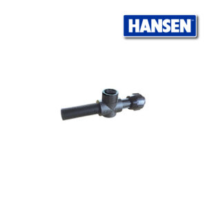 Hansen HDPE Fittings Nylon 6 Series - Male Tee With Female Branch