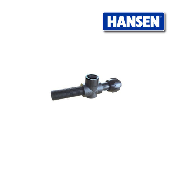 Hansen HDPE Fittings Nylon 6 Series - Male Tee With Female Branch