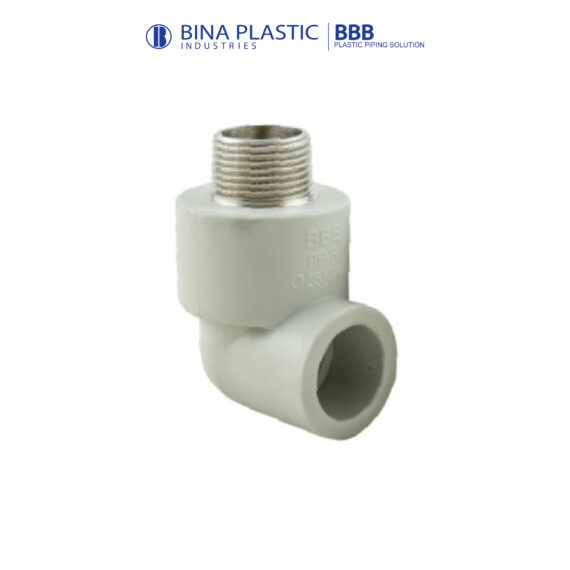 BBB PPR Fitting - Male Thread Elbow