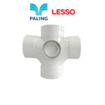 Lesso Paling UPVC SWV Fittings - Swept Double Branch