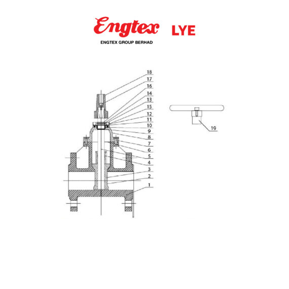 LYE Resilient Seated Gate Valve