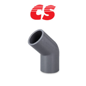 CEW SIN PVC FITTINGS (PN15/CLASS E) - 45° ELBOW