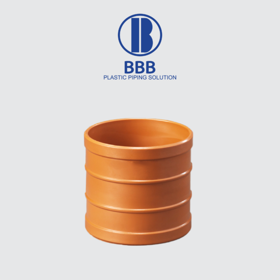 BBB UPVC UNDERGROUND (UG) FITTING - STRAIGHT COUPLER