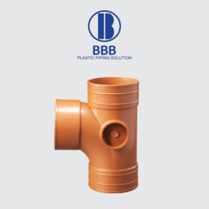 BBB UPVC UNDERGROUND (UG) FITTING - EQUAL SINGLE BRANCH