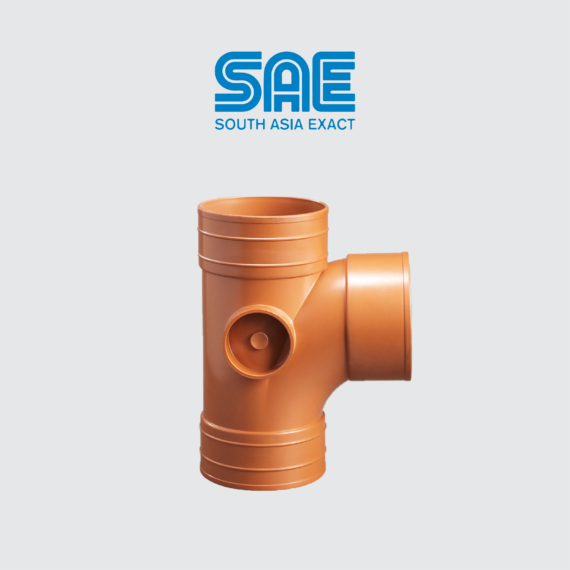 SAE UPVC UNDERGROUND (UG) FITTING - EQUAL SINGLE BRANCH