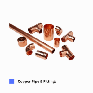 Copper pipe and fitting